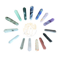 Load image into Gallery viewer, Double-Terminated Crystal Points